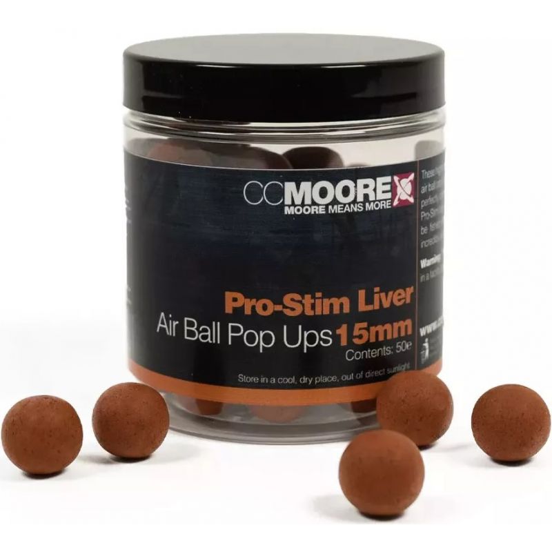 KULKI CC MOORE PRO-STIM LIVER AIR BALL POP UP 15mm KULKI CC MOORE PRO-STIM LIVER AIR BALL POP UP 15mm
