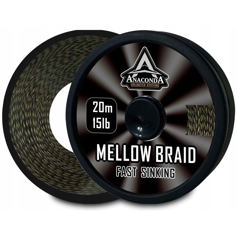 PLECIONKA ANACONDA MELLOW SZYBKO TONĄCA 20m 25lb PLECIONKA ANACONDA MELLOW SZYBKO TONĄCA 20m 25lb