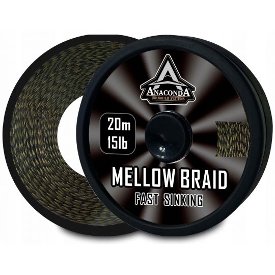 PLECIONKA ANACONDA MELLOW SZYBKO TONĄCA 20m 25lb PLECIONKA ANACONDA MELLOW SZYBKO TONĄCA 20m 25lb
