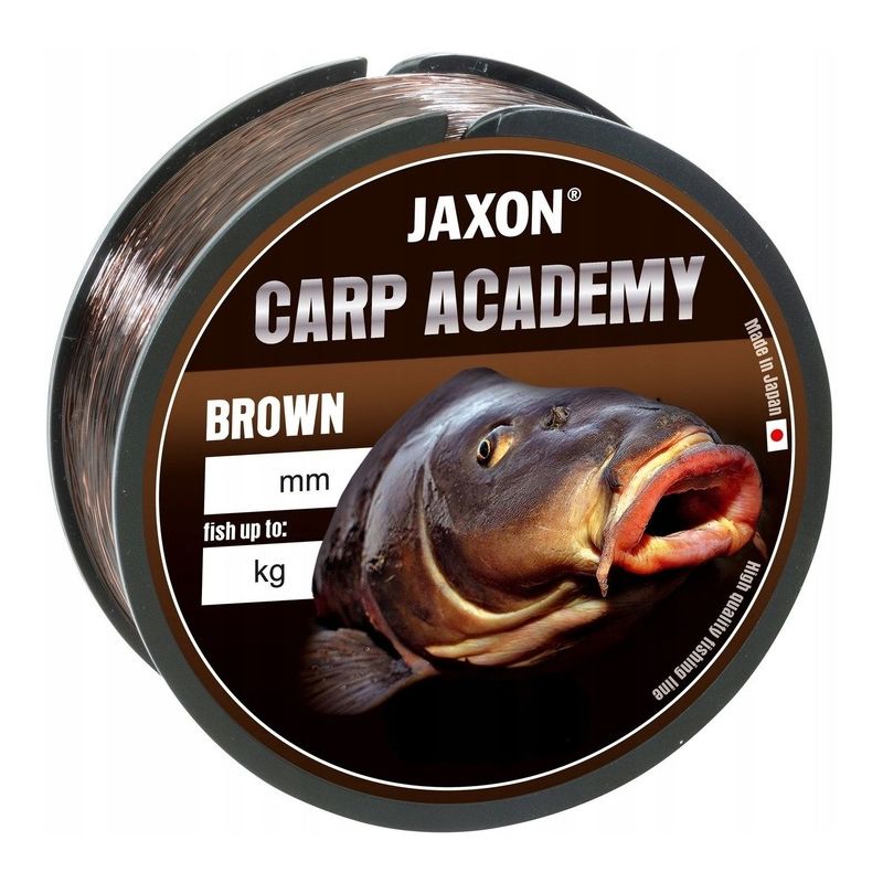 ŻYŁKA JAXON CARP ACADEMY BROWN 0,27mm 600m 15kg ŻYŁKA JAXON CARP ACADEMY BROWN 0,27mm 600m 15kg