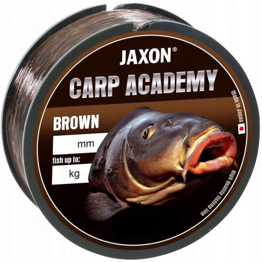 ŻYŁKA JAXON CARP ACADEMY BROWN 0,27mm 600m 15kg ŻYŁKA JAXON CARP ACADEMY BROWN 0,27mm 600m 15kg