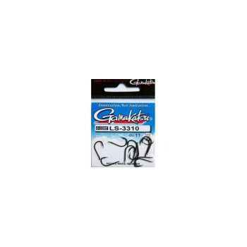 HACZYKI GAMAKATSU LS-3310F HOOKS BLACK  8