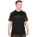 KOSZULKA T-SHIRT FOX OUTLINE BLACK CAMO ROZMIAR L
