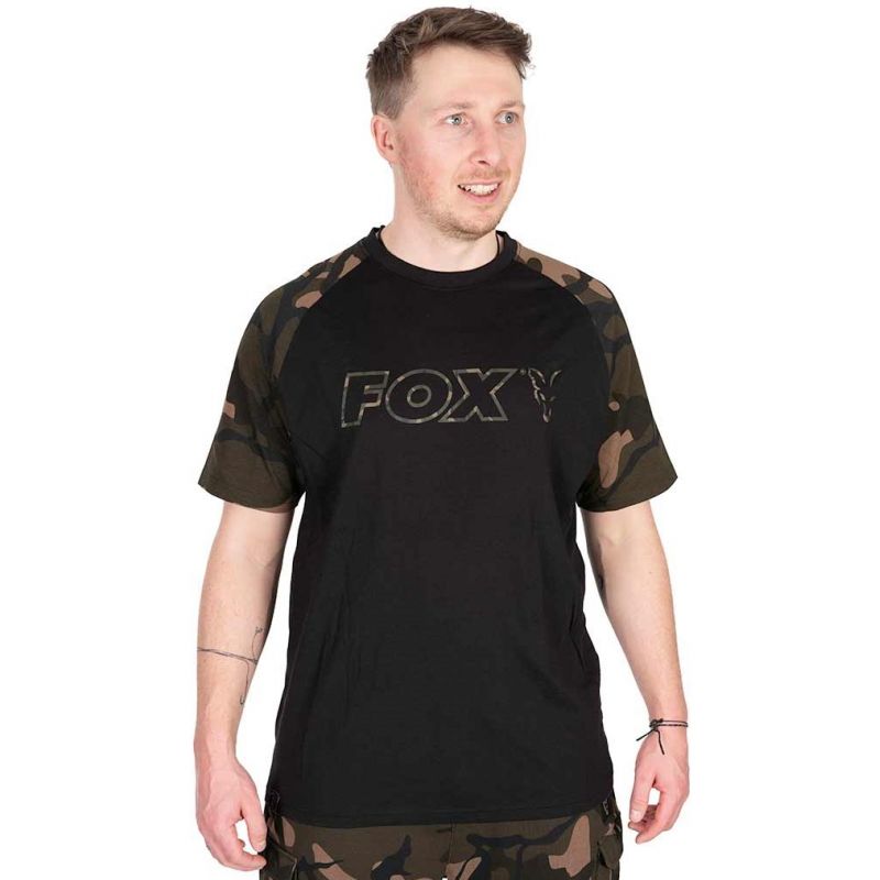 KOSZULKA T-SHIRT FOX OUTLINE BLACK CAMO ROZM XL 
