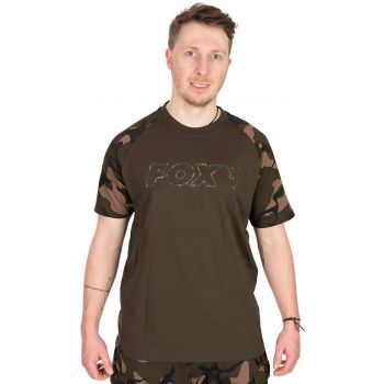 KOSZULKI T-SHIRT FOX OUTLINE KHAKI CAMO ROZMIAR XL