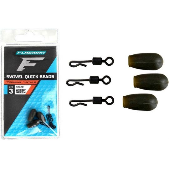 ŁĄCZNIK FLAGMAN SWIVEL QUICK BEADS 3szt ŁĄCZNIK FLAGMAN SWIVEL QUICK BEADS 3szt