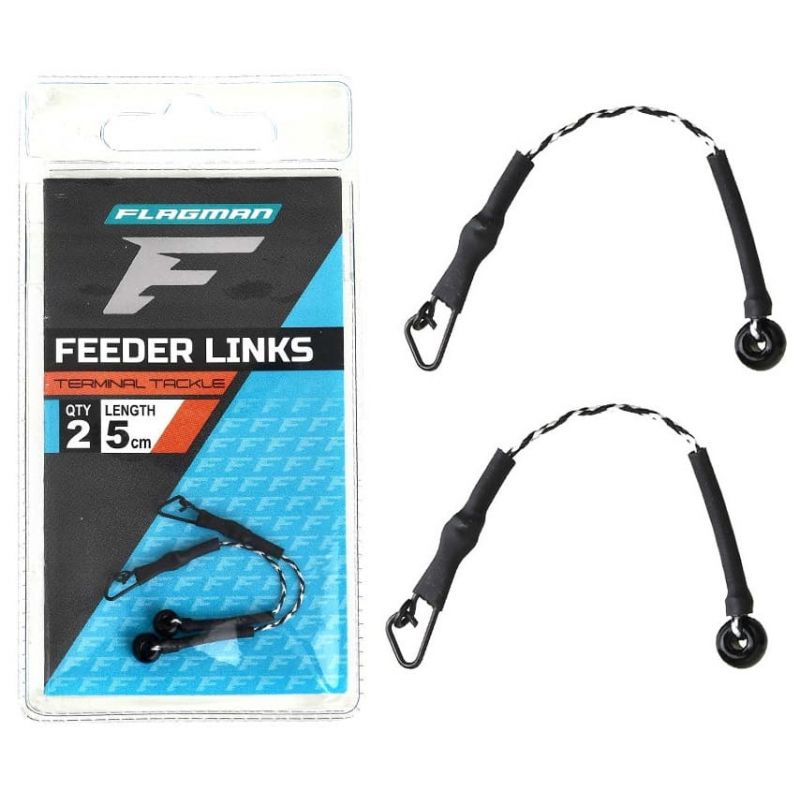 ŁĄCZNIK FLAGMAN FEEDER LINKS 9cm 2szt ŁĄCZNIK FLAGMAN FEEDER LINKS 9cm 2szt