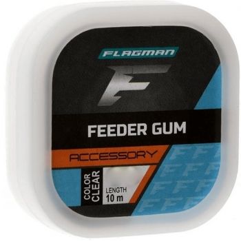 AMORTYZATOR FLAGMAN FEEDER GUMA 0.60mm 10m CLEAR