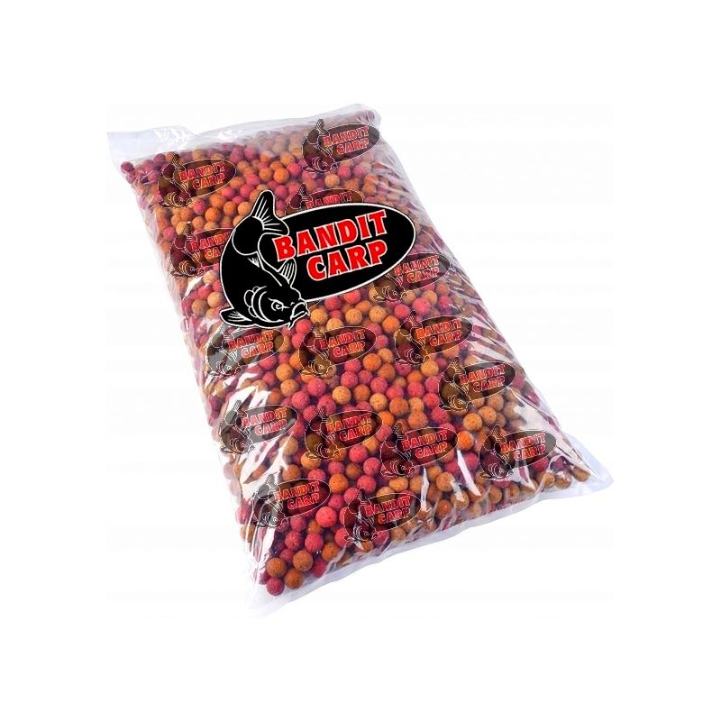 KULKI ZANĘTOWE BANDIT FRUIT FISH MIX 16/20mm 10kg KULKI ZANĘTOWE BANDIT FRUIT FISH MIX 16/20mm 10kg