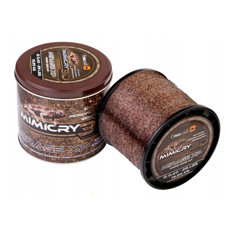 ŻYŁKA PROLOGIC MIMICRY MIRAGE XP 0,38mm 1000m 25lb ŻYŁKA PROLOGIC MIMICRY MIRAGE XP 0,38mm 1000m 25lb
