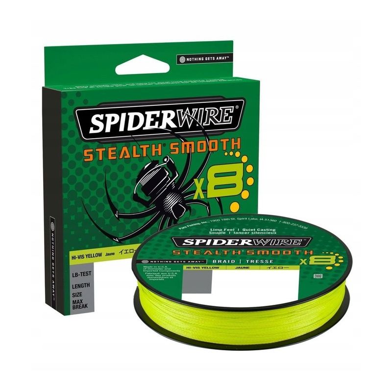 PLECIONKA SPIDERWIRE STEALTH SMOOTH X8 0.11mm 150m PLECIONKA SPIDERWIRE STEALTH SMOOTH X8 0.11mm 150m