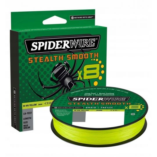 PLECIONKA SPIDERWIRE STEALTH SMOOTH X8 0.11mm 150m PLECIONKA SPIDERWIRE STEALTH SMOOTH X8 0.11mm 150m