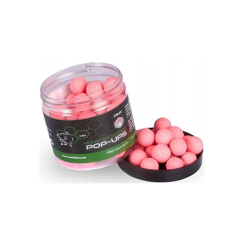 KULKI NASH MONSTER SHRIMP POP UP 12mm 75g
