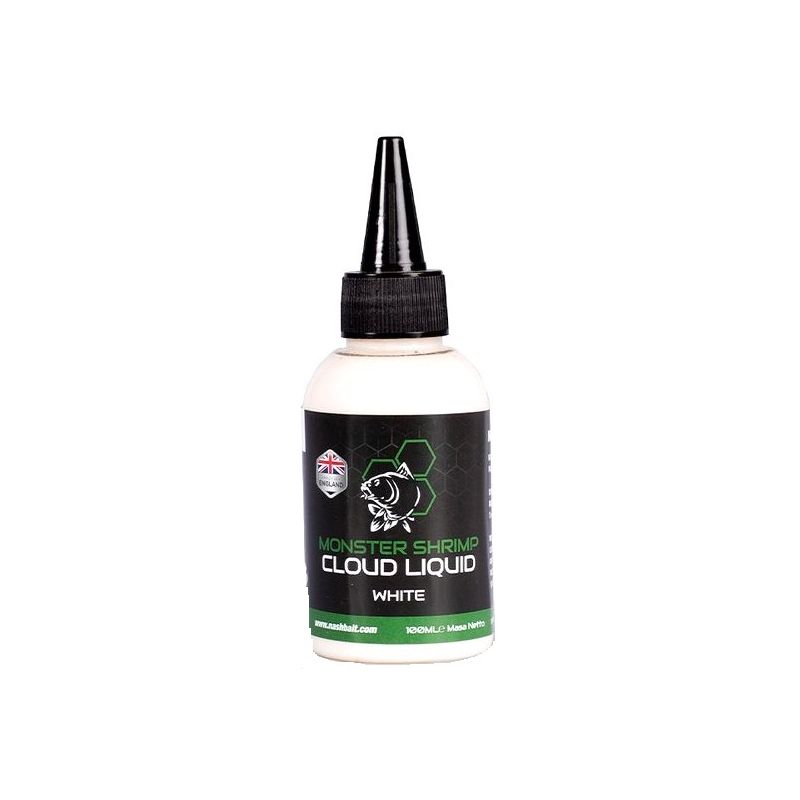 LIQUID NASH MONSTER SHRIMP CLOUD 100ml WHITE LIQUID NASH MONSTER SHRIMP CLOUD 100ml WHITE
