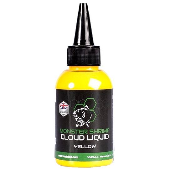 LIQUID NASH MONSTER SHRIMP CLOUD 100ml YELLOW LIQUID NASH MONSTER SHRIMP CLOUD 100ml YELLOW