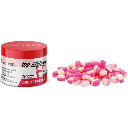 DUMBELLS MATCH PRO TOP WAFTERS DUO KREWETKA 10mm DUMBELLS MATCH PRO TOP WAFTERS DUO KREWETKA 10mm