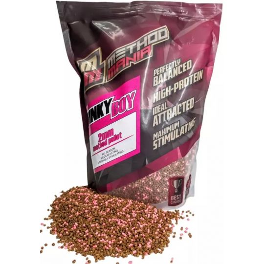 PELLET METHOD MANIA 900g 2mm PINKY BOY 