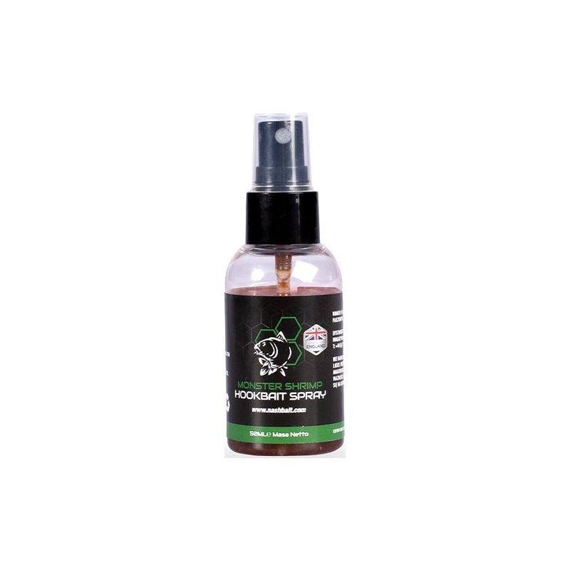 ATRAKTOR NASH MONSTER SHRIMP HOOKBAIT SPRAY 50ml ATRAKTOR NASH MONSTER SHRIMP HOOKBAIT SPRAY 50ml