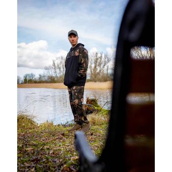 BLUZA FOX LW BLACK CAMO SPLIT ZIP HOODY ROZM XL 