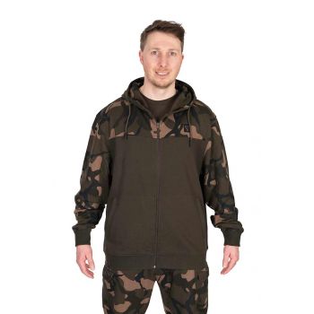BLUZA FOX LW KHAKI CAMO SPLIT ZIP HOODY ROZM L