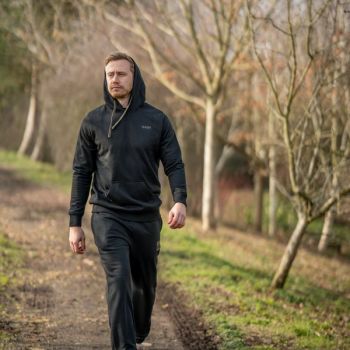 SPODNIE NASH MAKE IT HAPPEN JOGGERS BLACK ROZM M
