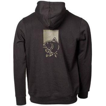 BLUZA NASH MAKE IT HAPPEN HOODY FISH BLACK XXL