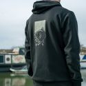 BLUZA NASH MAKE IT HAPPEN HOODY FISH BLACK XXL