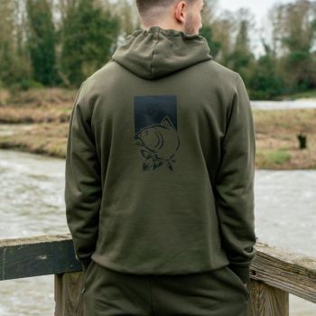 BLUZA NASH MAKE IT HAPPEN HOODY FISH BLACK ROZM L