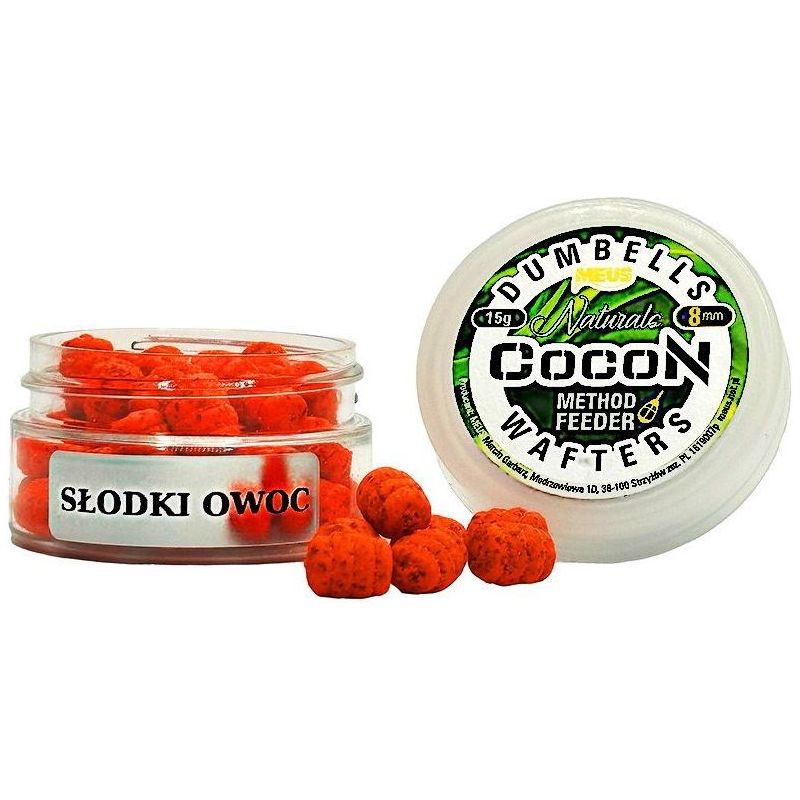 DUMBELLS MEUS COCON WAFTERS 8mm MINIS SŁODKI OWOC DUMBELLS MEUS COCON WAFTERS 8mm MINIS SŁODKI OWOC