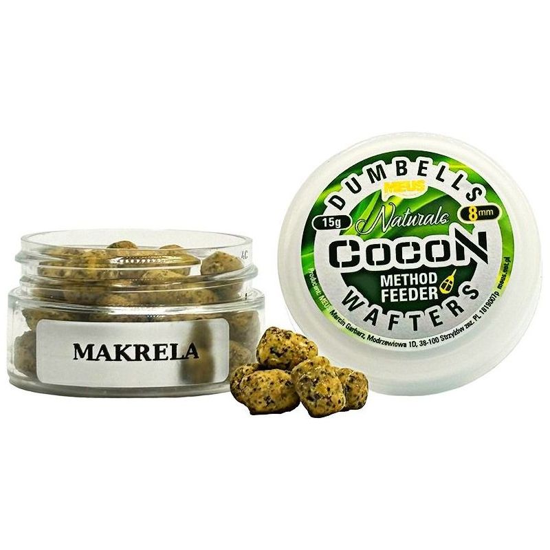 DUMBELLS MEUS COCON WAFTERS 8mm MINIS MAKRELA DUMBELLS MEUS COCON WAFTERS 8mm MINIS MAKRELA