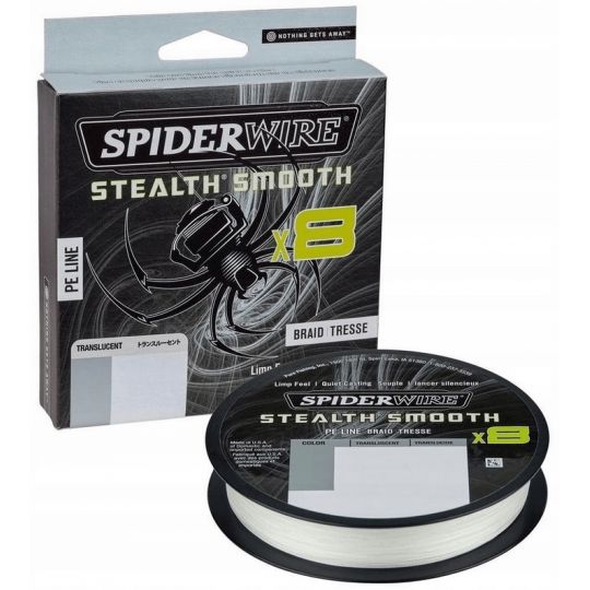 PLECIONKA SPIDERWIRE STEALTH SMOOTH X8 0.13mm 150m PLECIONKA SPIDERWIRE STEALTH SMOOTH X8 0.13mm 150m