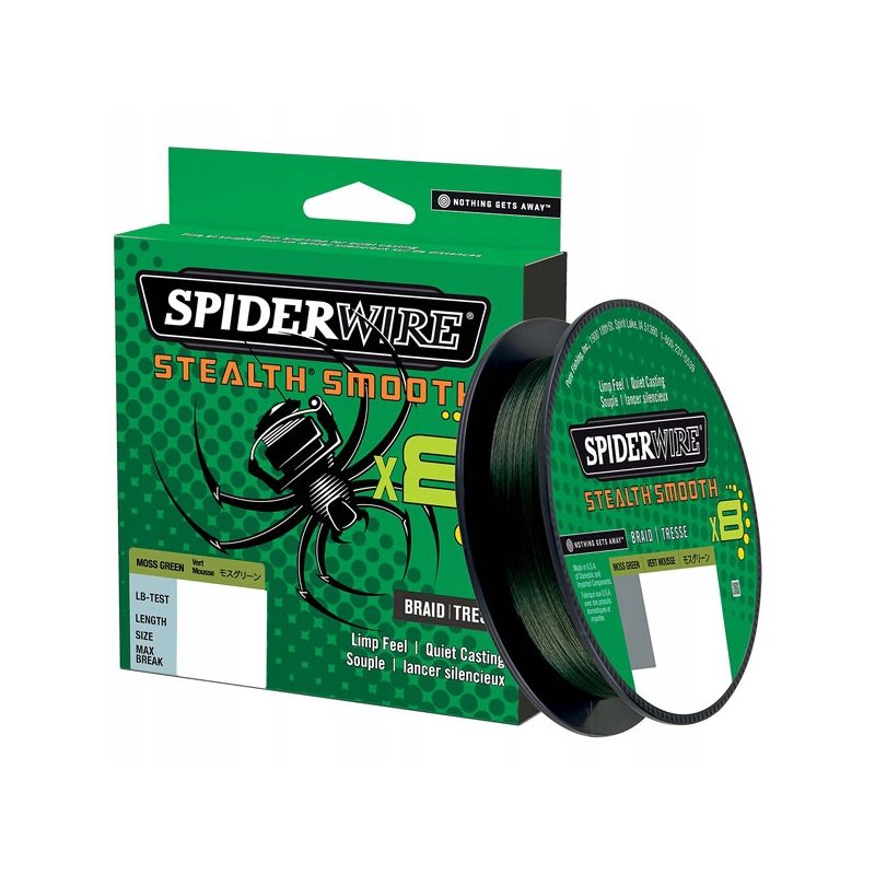 PLECIONKA SPIDERWIRE STEALTH SMOOTH X8 0.19mm 150m PLECIONKA SPIDERWIRE STEALTH SMOOTH X8 0.19mm 150m