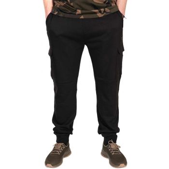 SPODNIE FOX LW BLACK CAMO COMBAT JOGGERS ROZM M