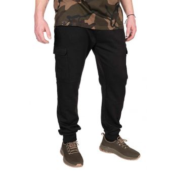 SPODNIE FOX LW BLACK CAMO COMBAT JOGGERS ROZM M