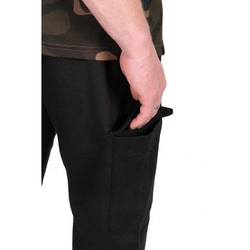 SPODNIE FOX LW BLACK CAMO COMBAT JOGGERS ROZM M