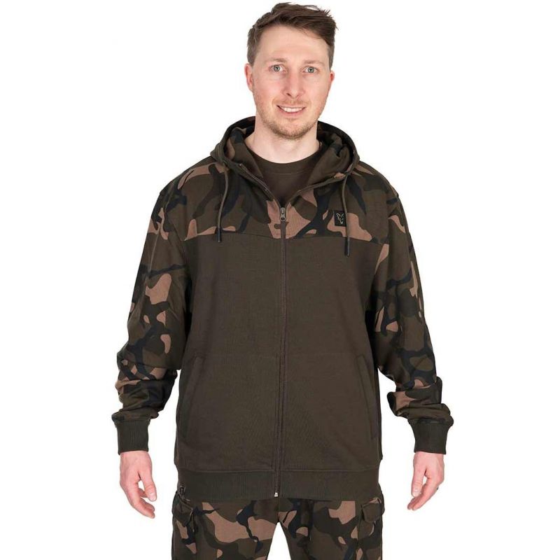 BLUZA FOX LW KHAKI CAMO SPLIT ZIP HOODY ROZM XXL BLUZA FOX LW KHAKI CAMO SPLIT ZIP HOODY ROZM XXL