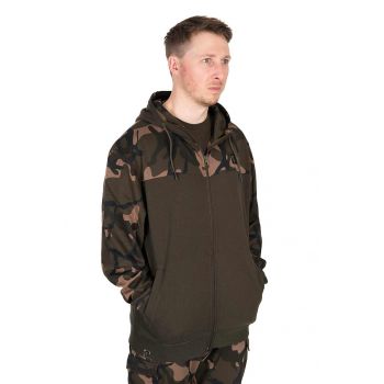 BLUZA FOX LW KHAKI CAMO SPLIT ZIP HOODY ROZM M
