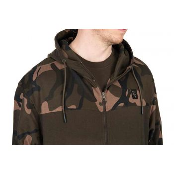 BLUZA FOX LW KHAKI CAMO SPLIT ZIP HOODY ROZM M