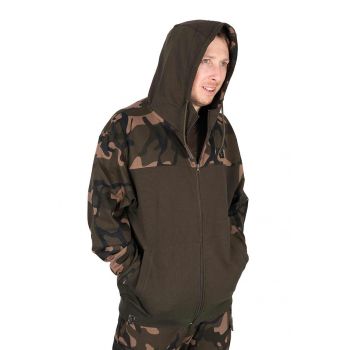 BLUZA FOX LW KHAKI CAMO SPLIT ZIP HOODY ROZM M