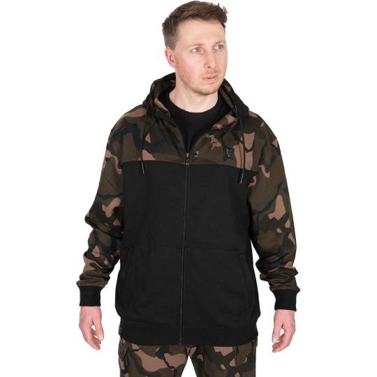 BLUZA FOX LW BLACK CAMO SPLIT ZIP HOODY ROZM XXL BLUZA FOX LW BLACK CAMO SPLIT ZIP HOODY ROZM XXL