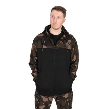 BLUZA FOX LW BLACK CAMO SPLIT ZIP HOODY ROZM XXL