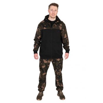 BLUZA FOX LW BLACK CAMO SPLIT ZIP HOODY ROZM XXL