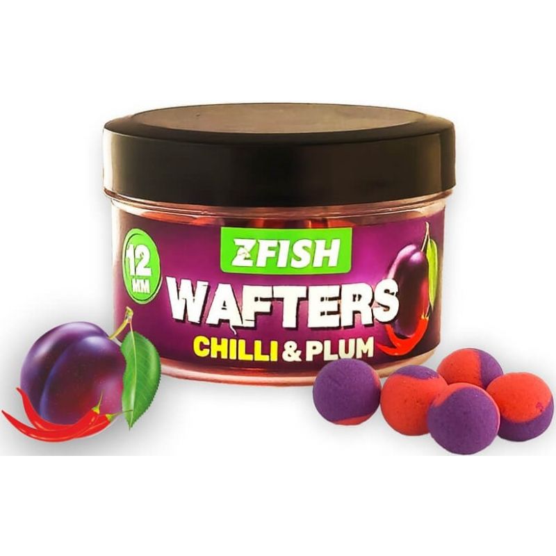 KULKI ZFISH BALANCED WAFTERS 12mm CHILLI ŚLIWKA KULKI ZFISH BALANCED WAFTERS 12mm CHILLI ŚLIWKA