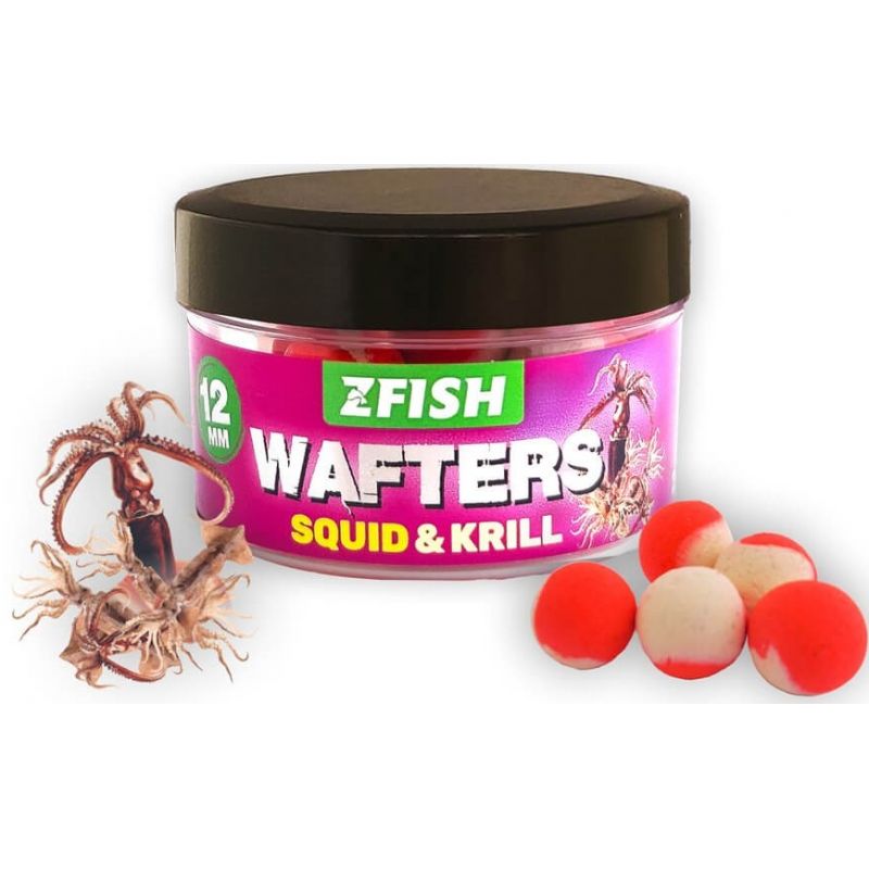 KULKI ZFISH BALANCED WAFTERS 12mm SQUID KRILL