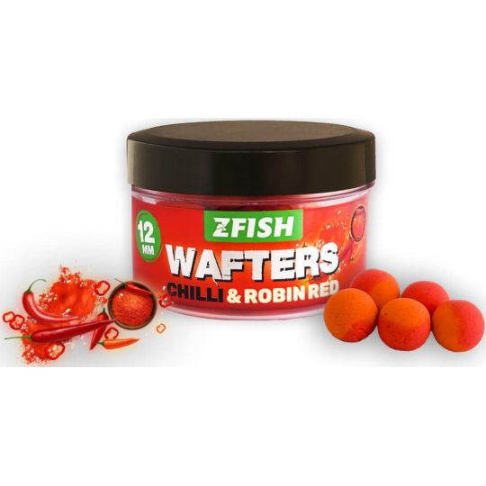 KULKI ZFISH BALANCED WAFTERS 12mm CHILLI ROBIN RED KULKI ZFISH BALANCED WAFTERS 12mm CHILLI ROBIN RED