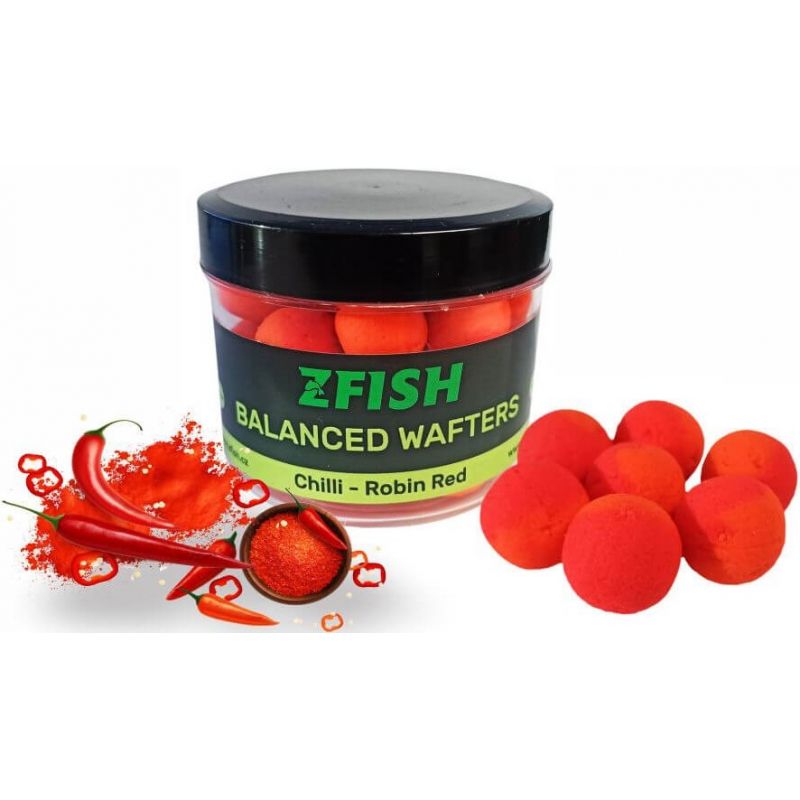 KULKI ZFISH BALANCED WAFTERS 16mm CHILLI ROBIN RED KULKI ZFISH BALANCED WAFTERS 16mm CHILLI ROBIN RED