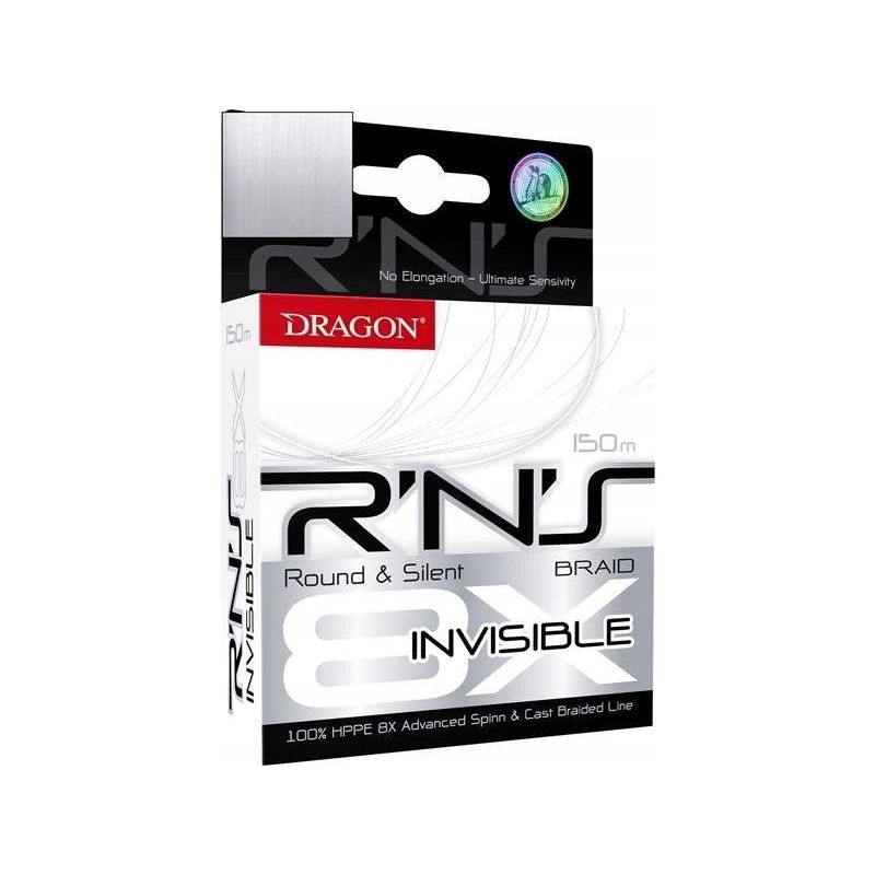 PLECIONKA DRAGON R'N'S 8X INVISIBLE 150m 0.22mm PLECIONKA DRAGON R'N'S 8X INVISIBLE 150m 0.22mm