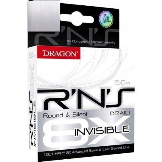 PLECIONKA DRAGON R'N'S 8X INVISIBLE 150m 0.22mm PLECIONKA DRAGON R'N'S 8X INVISIBLE 150m 0.22mm