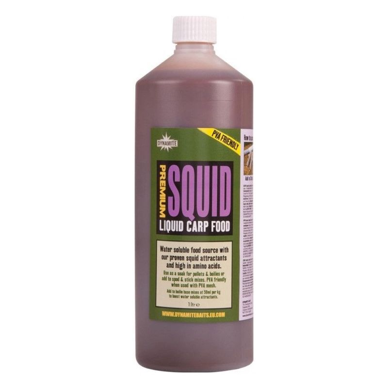 LIQUID DYNAMITE BAITS CARP FOOD SQUID 1L 