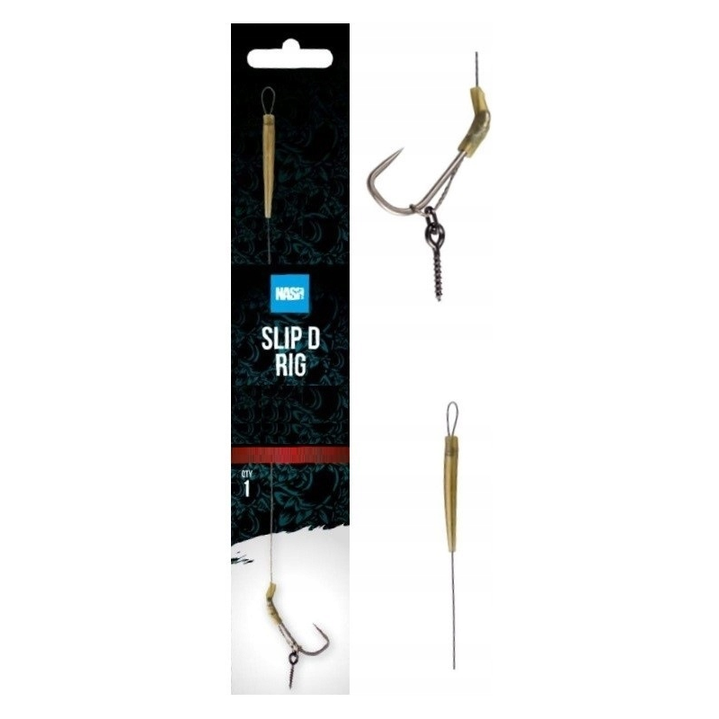 PRZYPON NASH SLIP D RIG ROZM 6 20lb BARBLESS